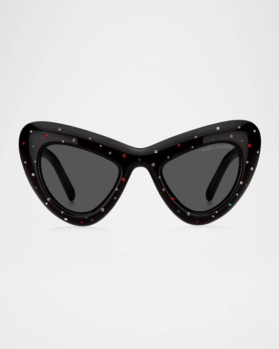 Studded Acetate Sunglasses